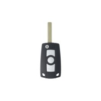 Coque clé BMW 3 boutons Lame HU92R modifiée compatible Série 3 E46, Série 5 E60/E61, X5 E53