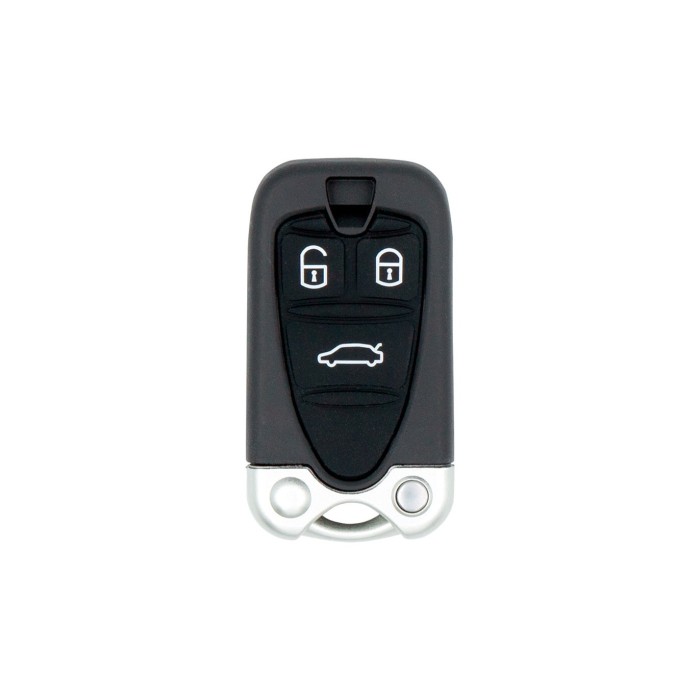 Télécommande 3 boutons compatible Alfa Romeo 159, Brera, Spider - 71740257