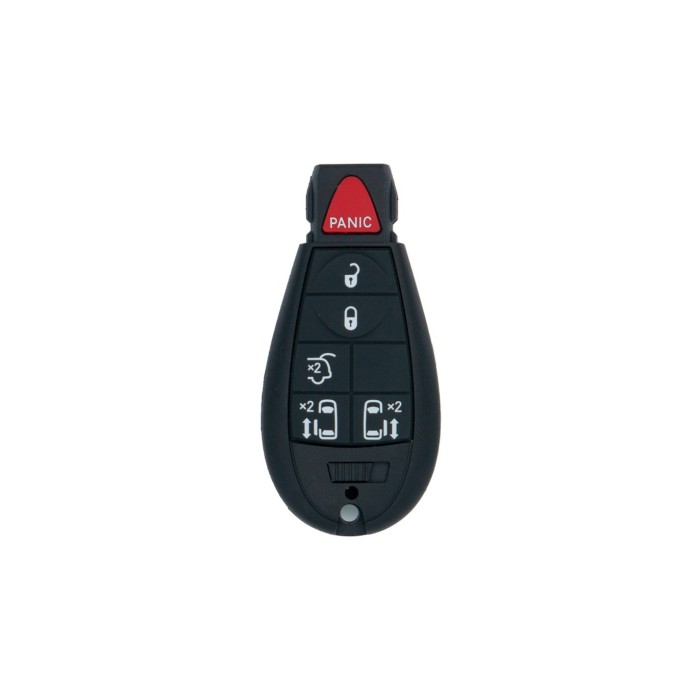 Télécommande 5 boutons compatible Chrysler Voyager / Lancia Voyager 2008-2013