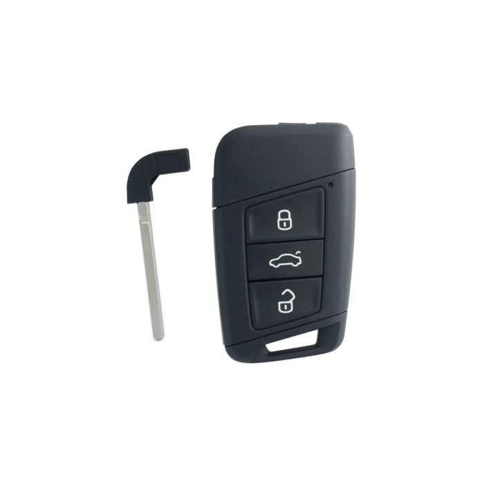 Télécommande Keyless ID48 MQB compatible Skoda , Volkswagen- 3V0959752