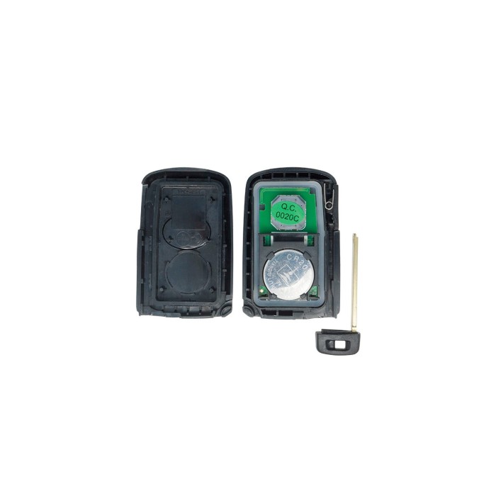 Télécommande Toyota 2 boutons mains libres ID74H Auris/Yaris BA7EQ ID74 H 2