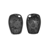 Coque de clé Renault 2 boutons pour  Clio III, Kangoo II, Master III, Modus, Trafic III, Twingo II, Wind