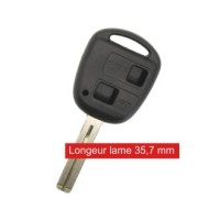 Coque clé 2 boutons Auris, Land Cruiser, Rav4, Verso, Yaris